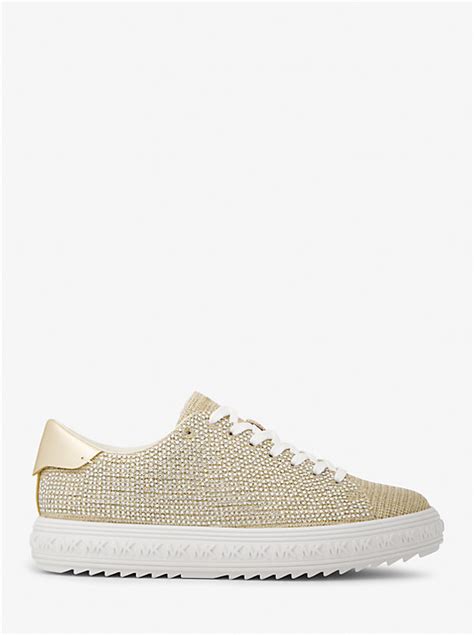 michael kors grover sneaker|michael kors silver heels.